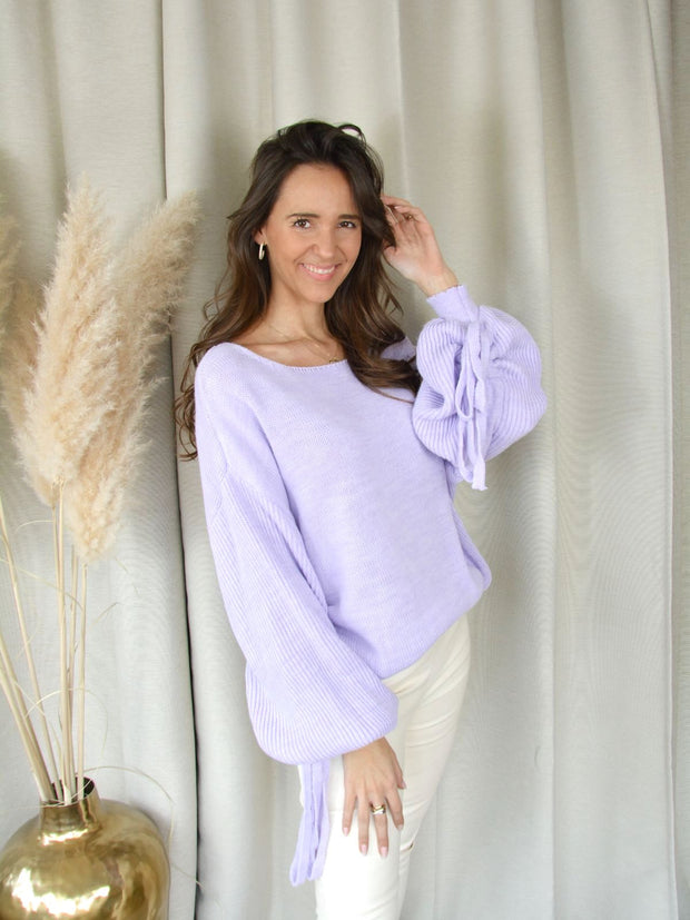 Mandy lila sweater