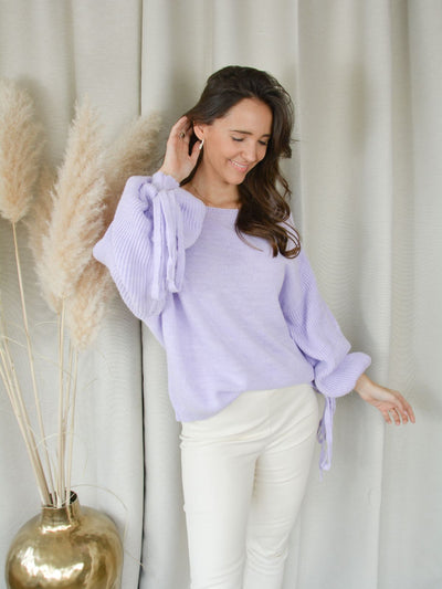 Mandy lila sweater